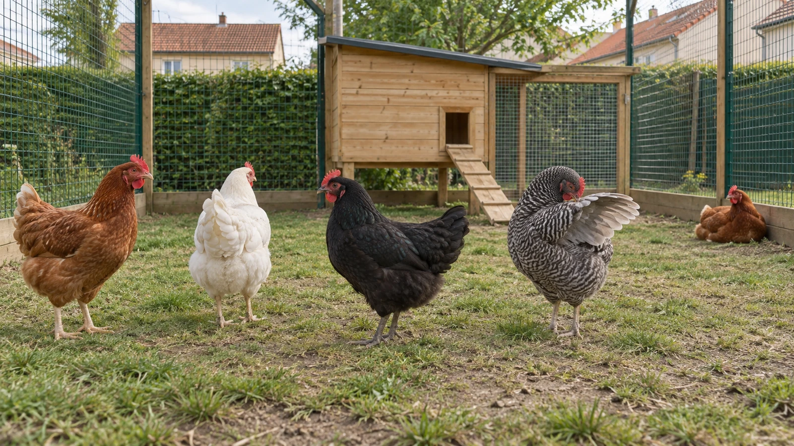 Photo de la zone : La poule elle-même